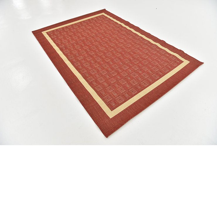 5' 3 x 7' 6 Outdoor Border Rug
