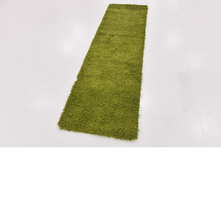 2' 3 x 7' 5 Solid Shag Runner Rug