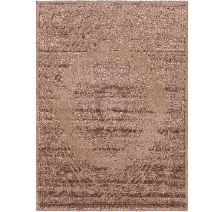 160cm x 230cm Carved Aubusson Rug
