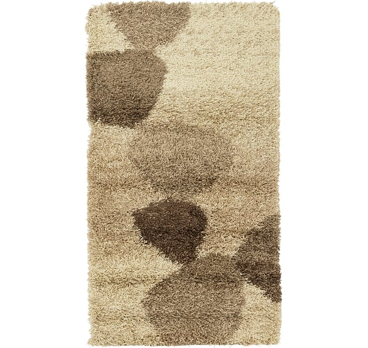 80cm x 147cm Multi-Tone Shag Rug