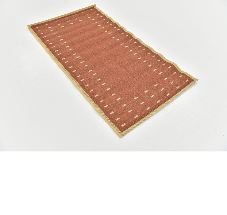 2' 8 x 4' 10 Outdoor Border Rug
