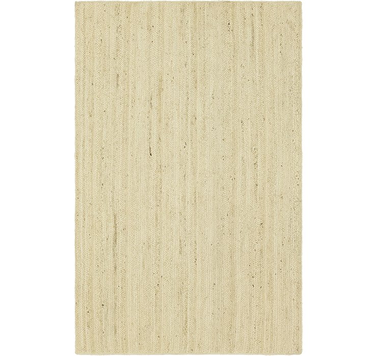 5' x 8' Braided Jute Rug