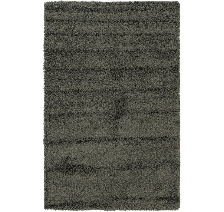 5' x 8' Solid Shag Rug