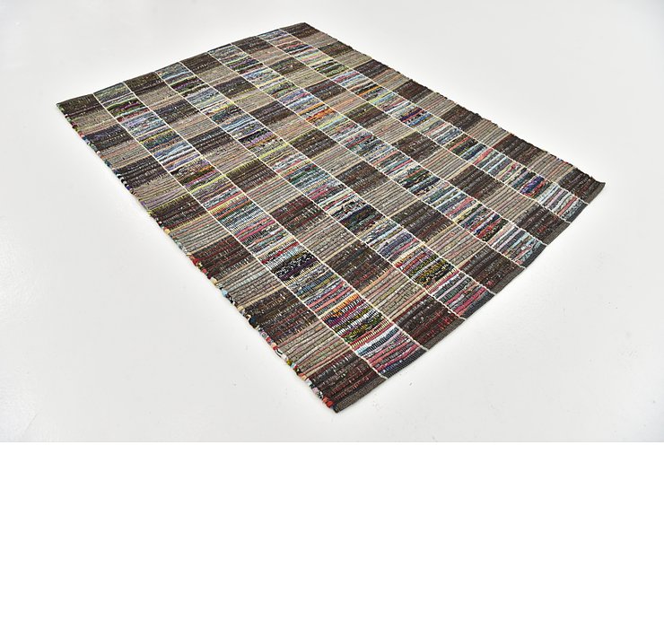 4' 8 x 6' 4 Chindi Cotton Rug