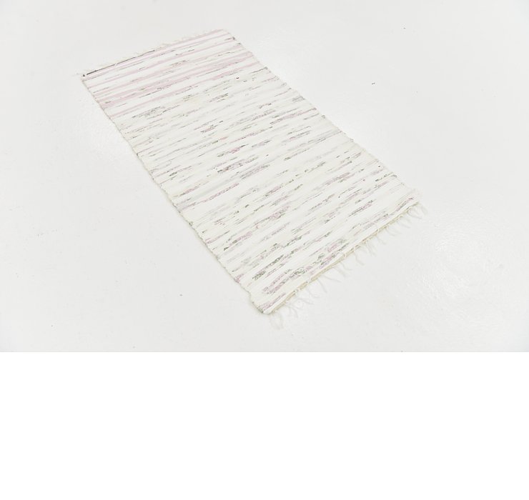 2' 4 x 4' 3 Chindi Cotton Rug