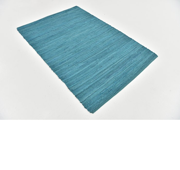 4' x 5' 10 Chindi Cotton Rug