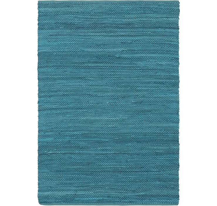 4' x 5' 10 Chindi Cotton Rug