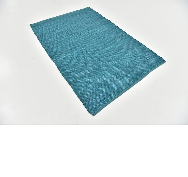4' x 5' 10 Chindi Cotton Rug