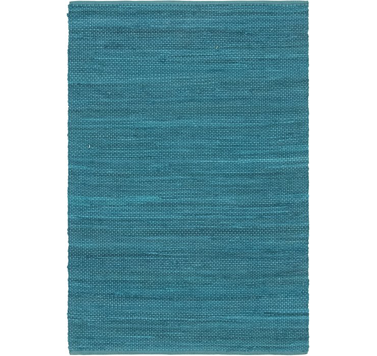 4' x 5' 10 Chindi Cotton Rug