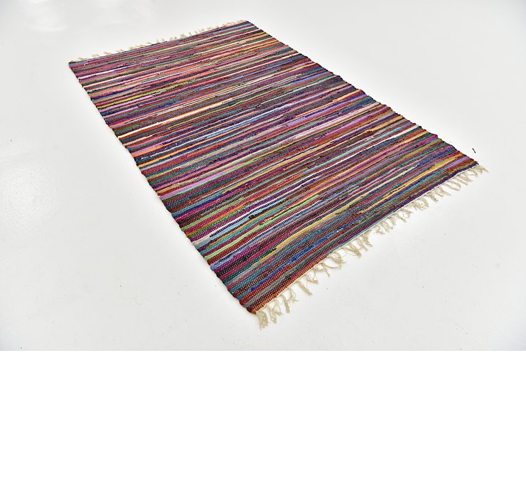 140cm x 203cm Chindi Cotton Rug