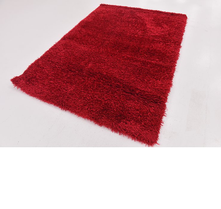 5' 4 x 7' 7 Luxe Solid Shag Rug