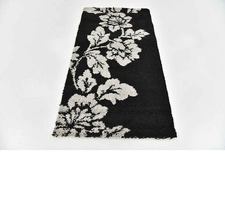 2' 8 x 5' Multi-Tone Shag Rug