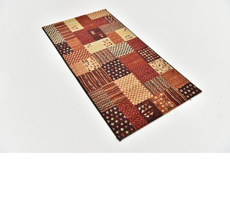 2' 7 x 5' Reproduction Gabbeh Rug