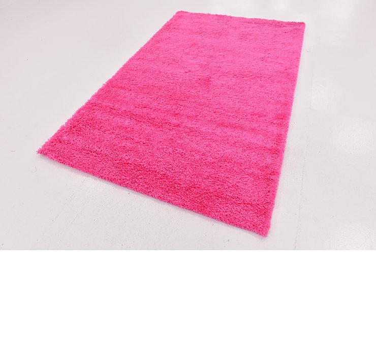 5' x 8' Solid Shag Rug