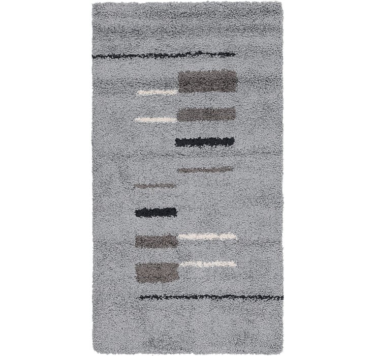 80cm x 147cm Multi-Tone Shag Rug
