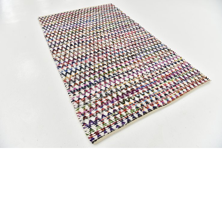 5' x 8' Braided Chindi Rug