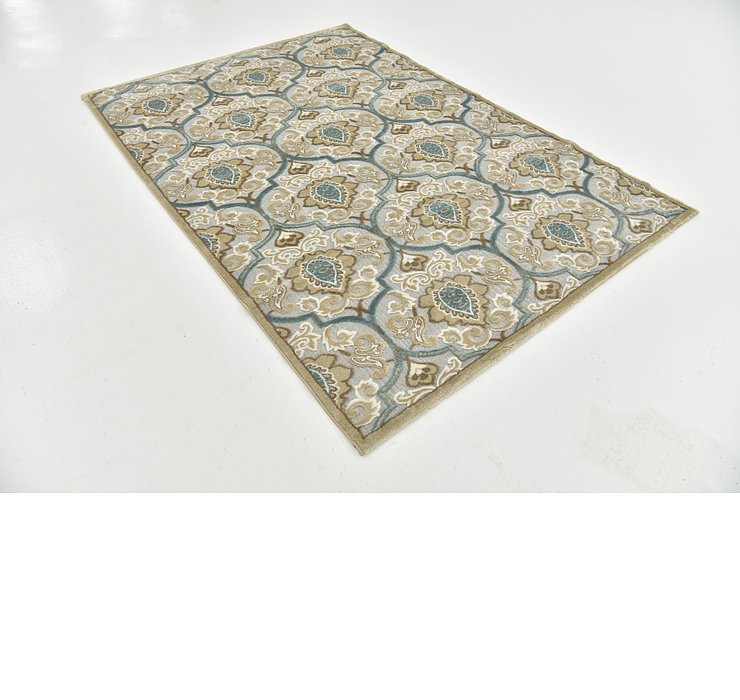 5' 3 x 7' 7 Damask Rug
