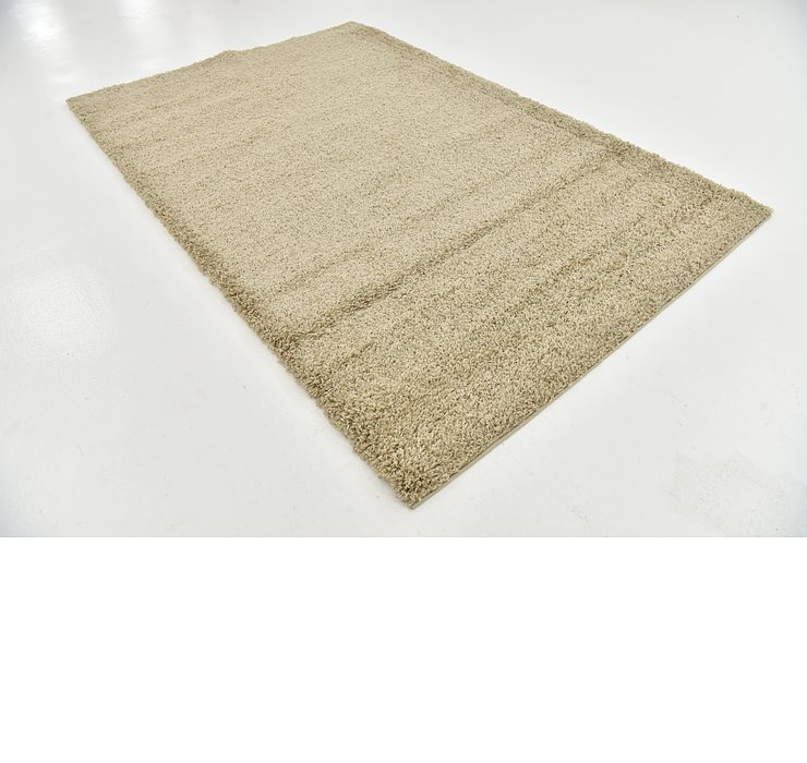 6' x 9' Solid Shag Rug