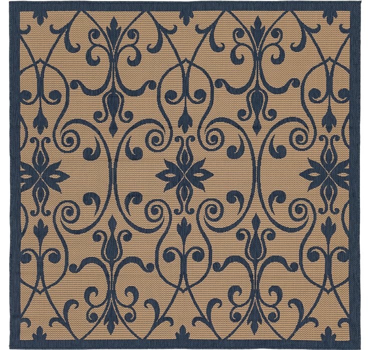 6' x 6' Outdoor Botanical Squar...