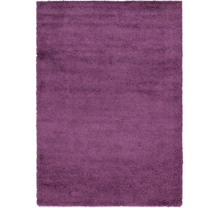 6' 8 x 9' 4 Solid Shag Rug
