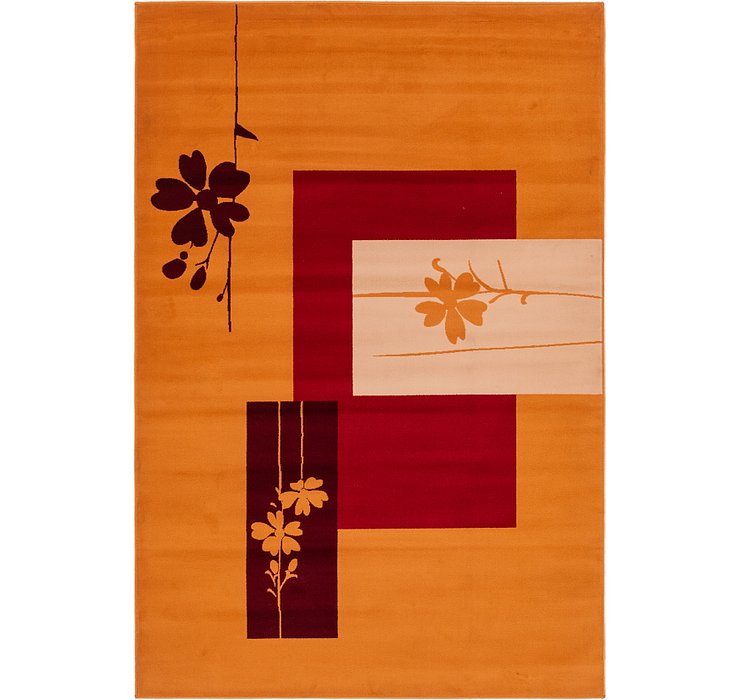 6' 7 x 9' 9 Reproduction Gabbeh Rug