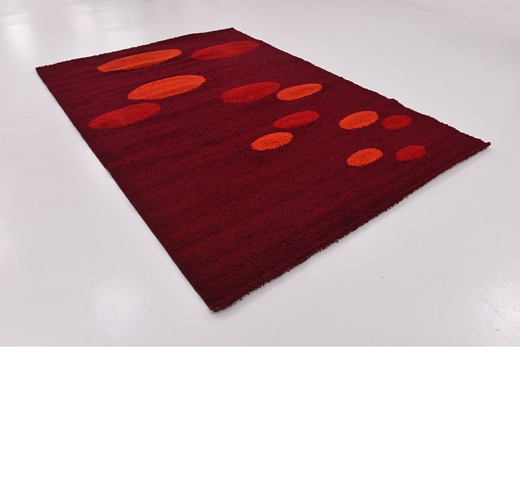 6' 6 x 9' 6 Multi-Tone Shag Rug