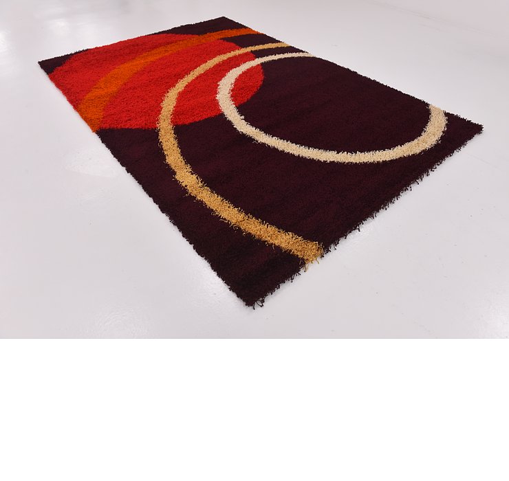 6' 6 x 9' 9 Multi-Tone Shag Rug