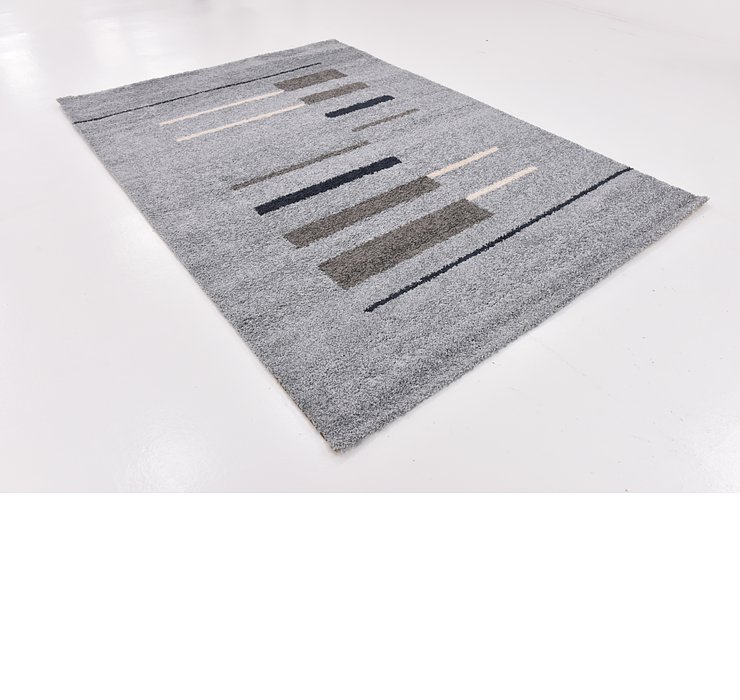 6' 6 x 9' 6 Multi-Tone Shag Rug
