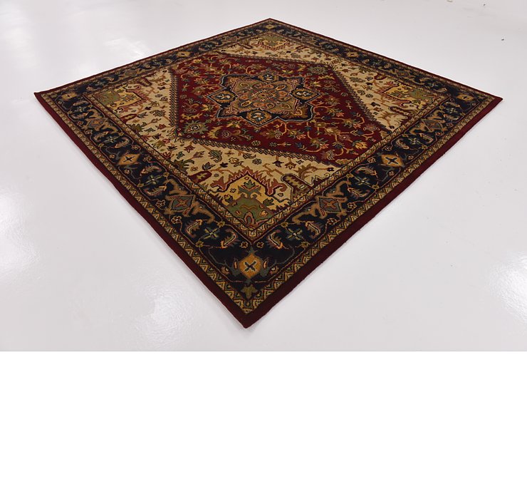 8' x 8' Classic Agra Square Rug