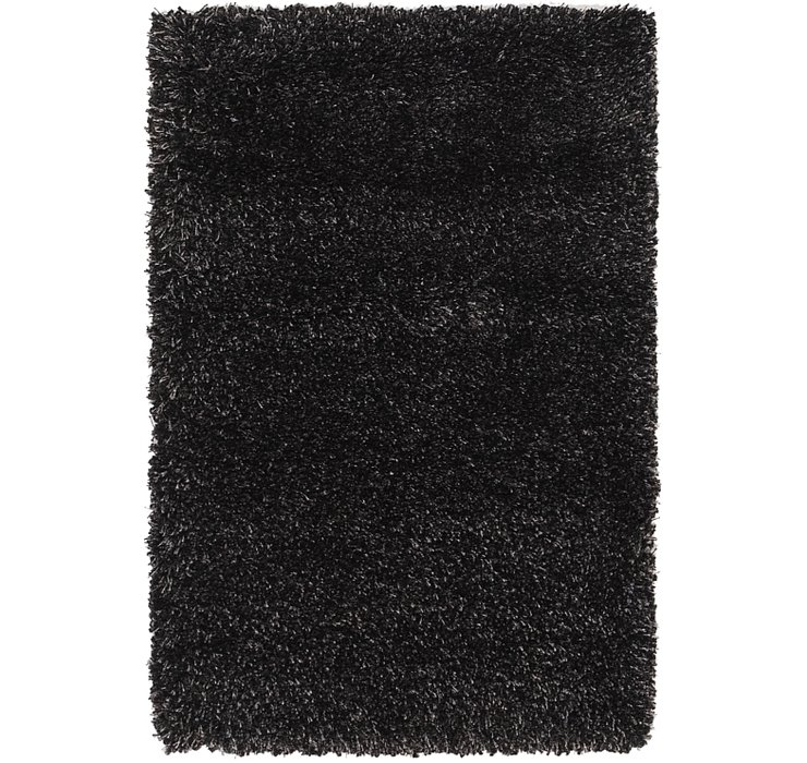2' 8 x 4' Luxe Solid Shag Rug