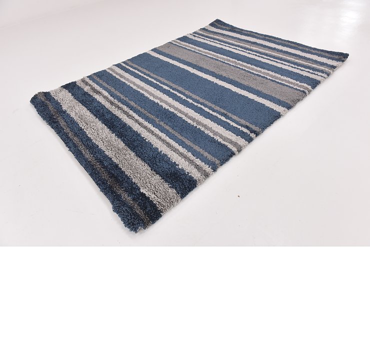 5' 3 x 7' 8 Multi-Tone Shag Rug