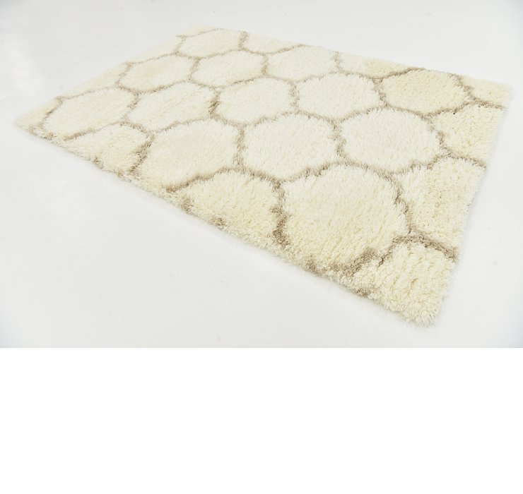 5' 3 x 7' 7 Multi-Tone Shag Rug