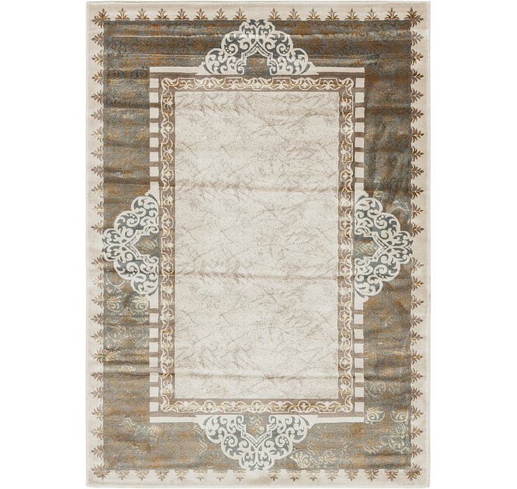 5' 3 x 7' 6 Classic Aubusson Rug