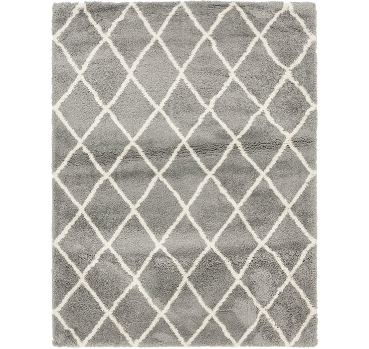 5' 4 x 7' Trellis Shag Rug