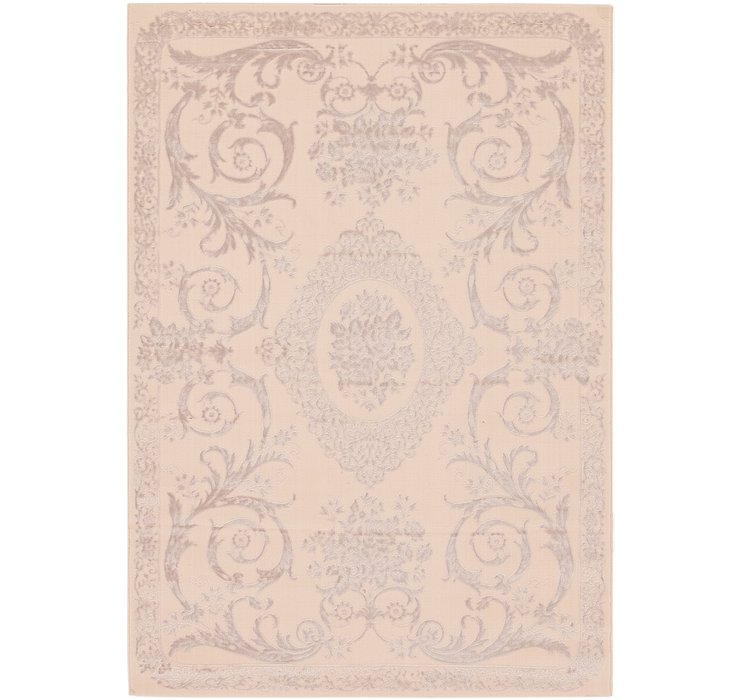 160cm x 230cm Carved Aubusson Rug