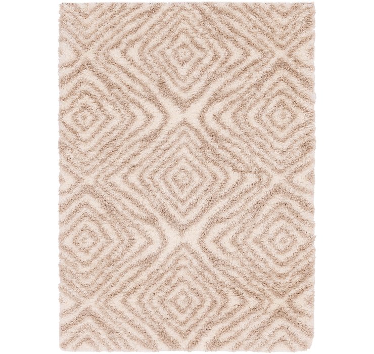 5' 4 x 7' 5 Morroccan Shag Rug