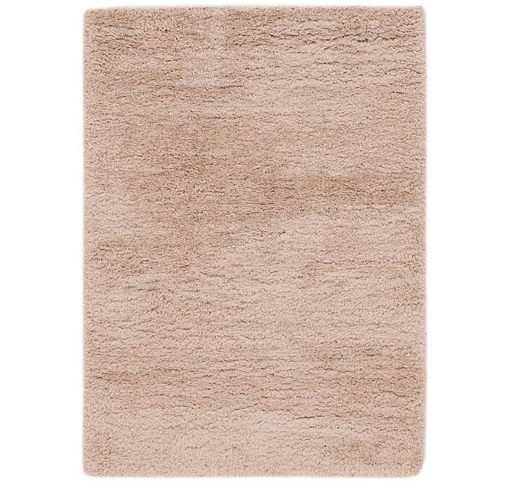 5' 4 x 7' 4 Luxe Solid Shag Rug