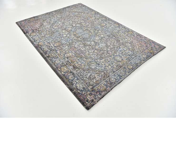 160cm x 220cm Aqua Rug