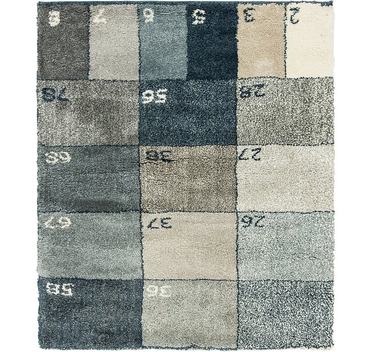 5' 2 x 6' Play Time Square Rug