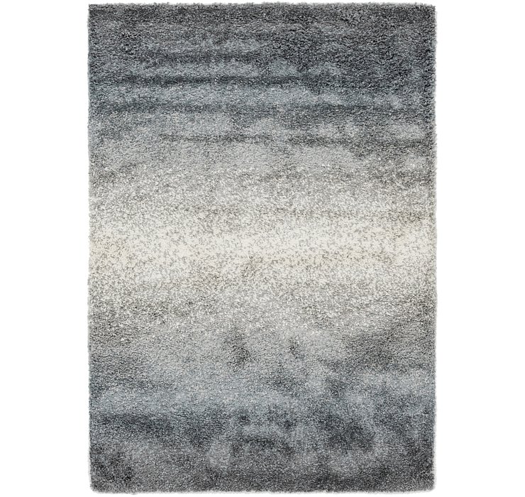 5' 3 x 7' 7 Luxe Solid Shag Rug