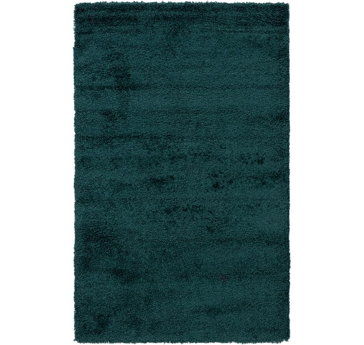 5' x 8' Solid Shag Rug