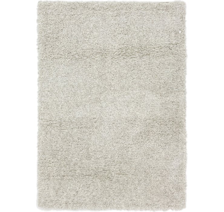 5' 3 x 7' 5 Luxe Solid Shag Rug