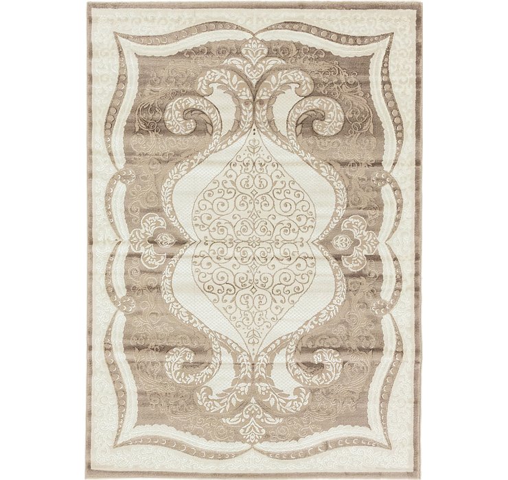5' 3 x 7' 6 Classic Aubusson Rug
