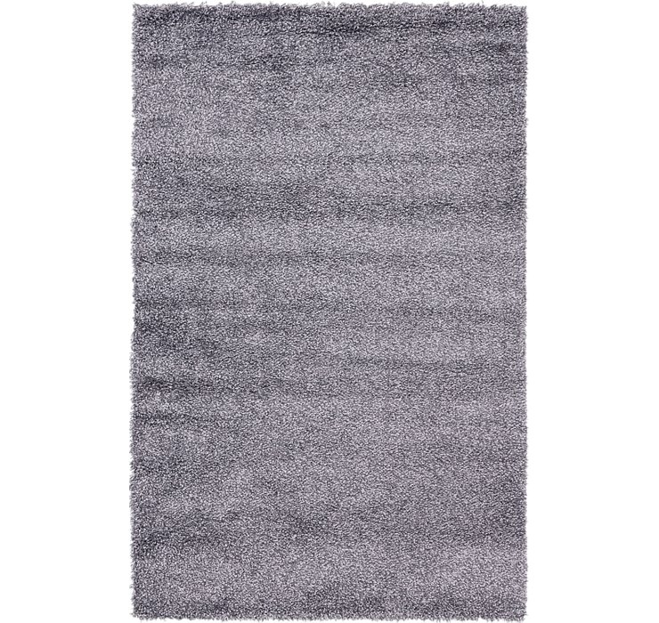 5' 2 x 8' Solid Shag Rug
