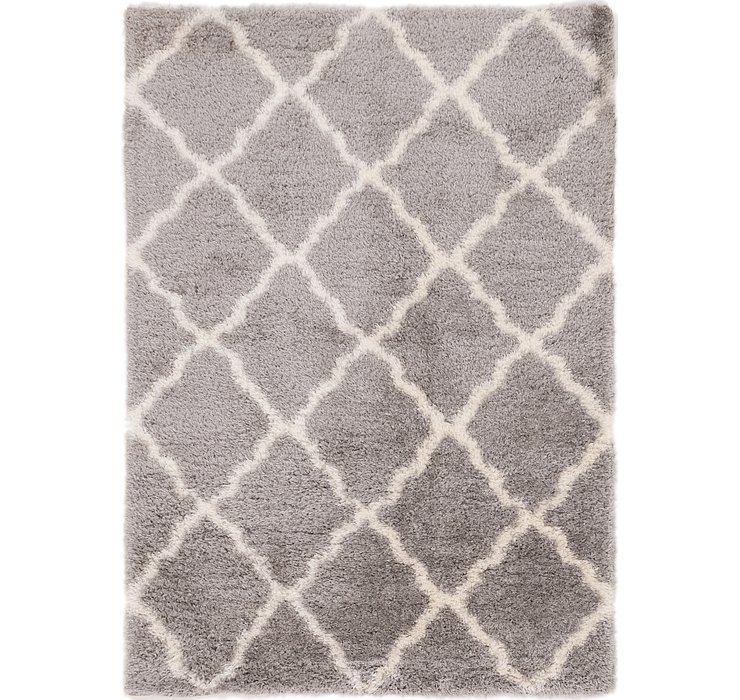5' 4 x 7' 7 Morroccan Shag Rug
