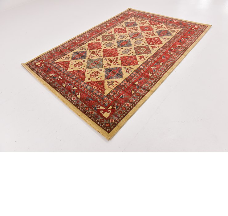 5' 3 x 7' 6 Kashkuli Gabbeh Rug