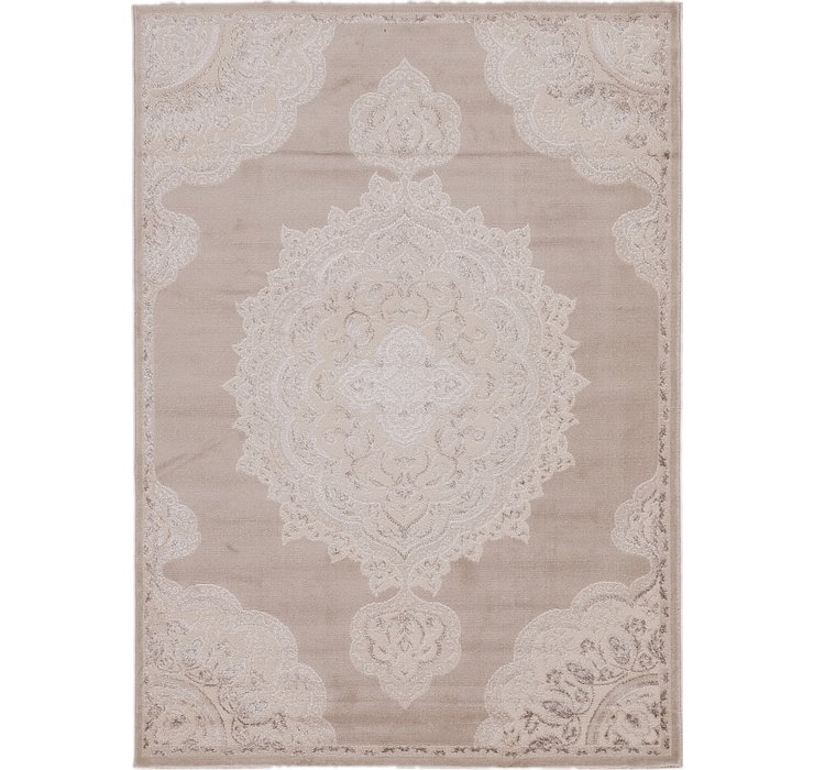 5' 3 x 7' 3 Classic Aubusson Rug