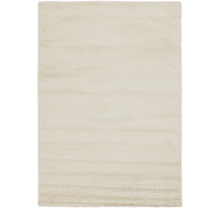 5' 3 x 7' 7 Solid Shag Rug