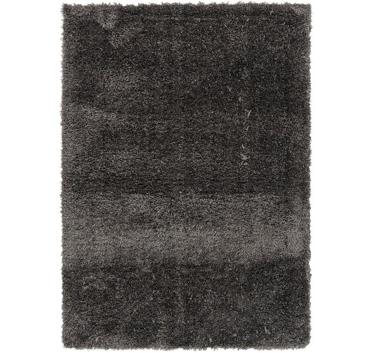 5' 3 x 7' 6 Luxe Solid Shag Rug