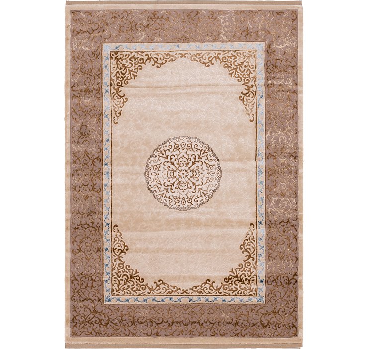 160cm x 230cm Carved Aubusson Rug